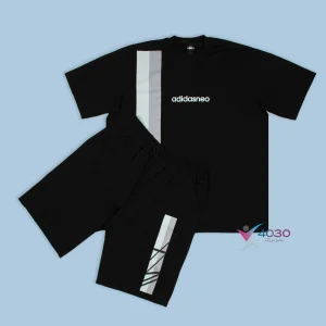 ست تیشرت و شلوارک ADIDASNEO سایز بزرگ مردانه ( 8331 )