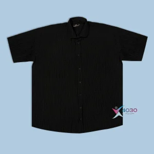 پیراهن آستین کوتاه PLEATED سایز بزرگ مردانه ( 2781 )