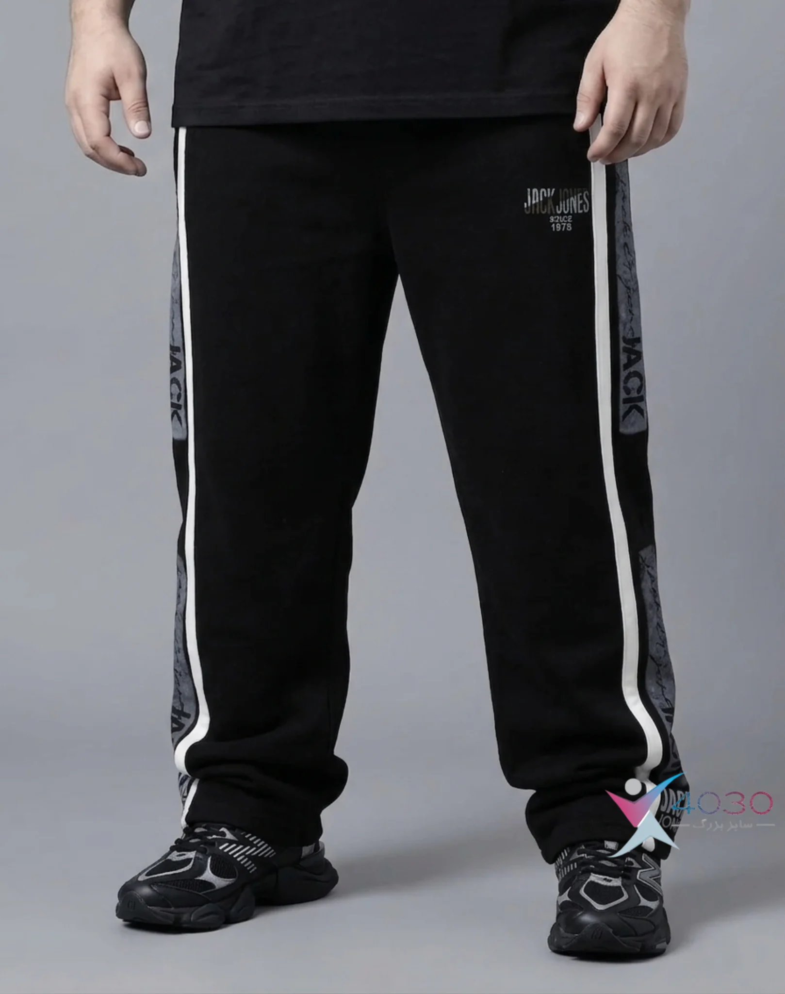 شلوار اسلش JACK&JONES سایز بزرگ مردانه ( 3857 )