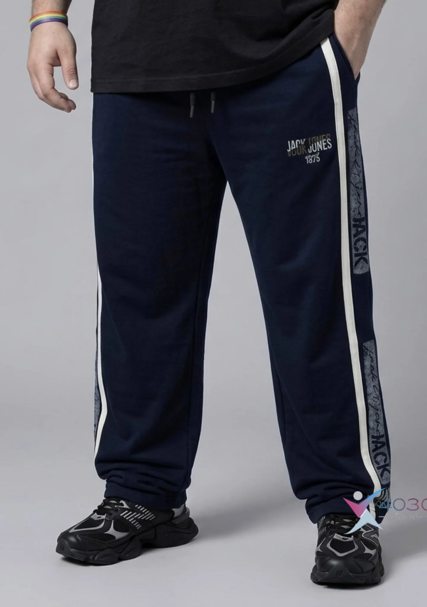 شلوار اسلش JACK&JONES سایز بزرگ مردانه ( 3857 ) - Image 7