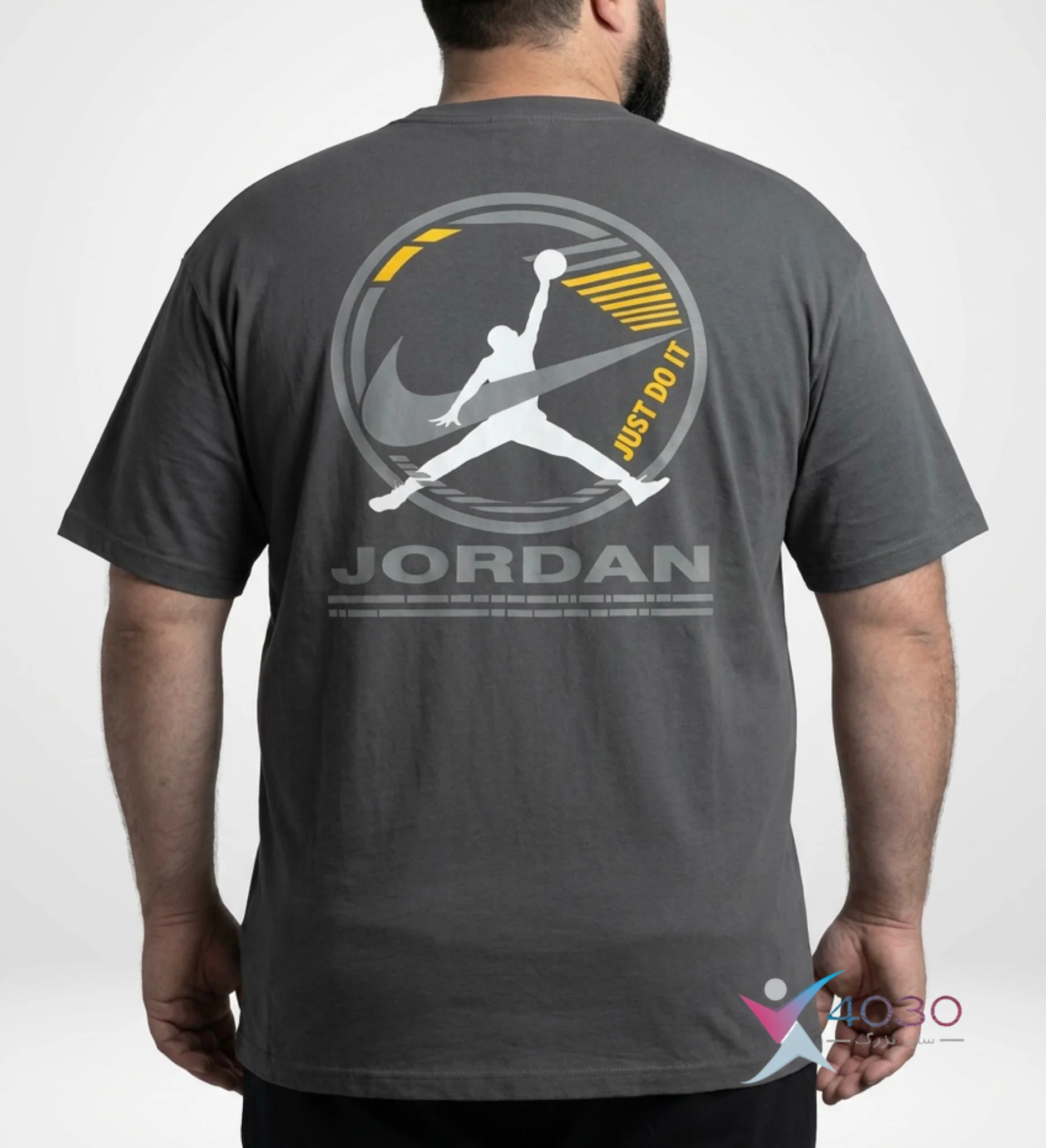 تیشرت پشت طرح دار JORDAN سایز بزرگ مردانه ( 807 ) - Image 15