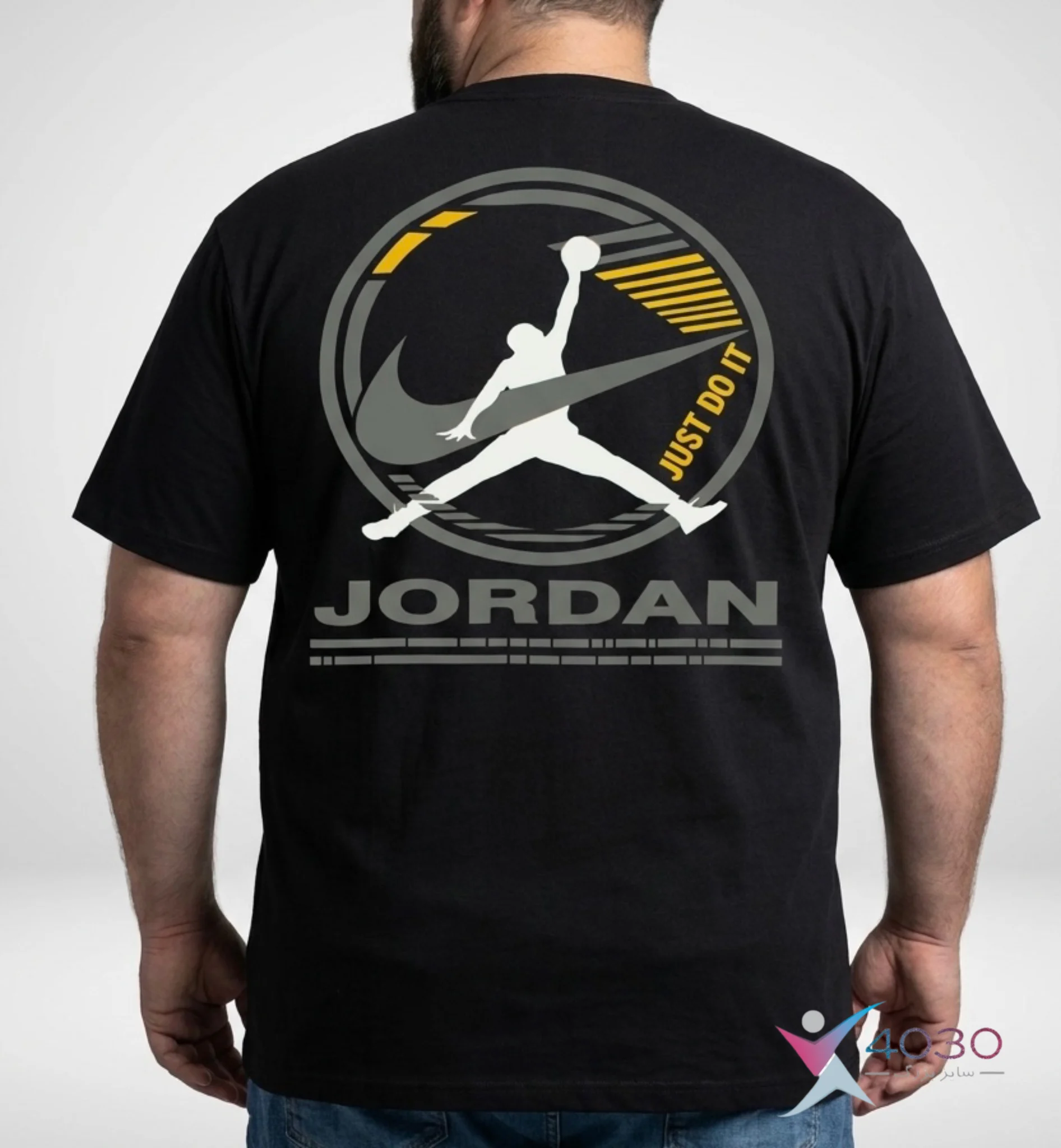 تیشرت پشت طرح دار JORDAN سایز بزرگ مردانه ( 807 ) - Image 13