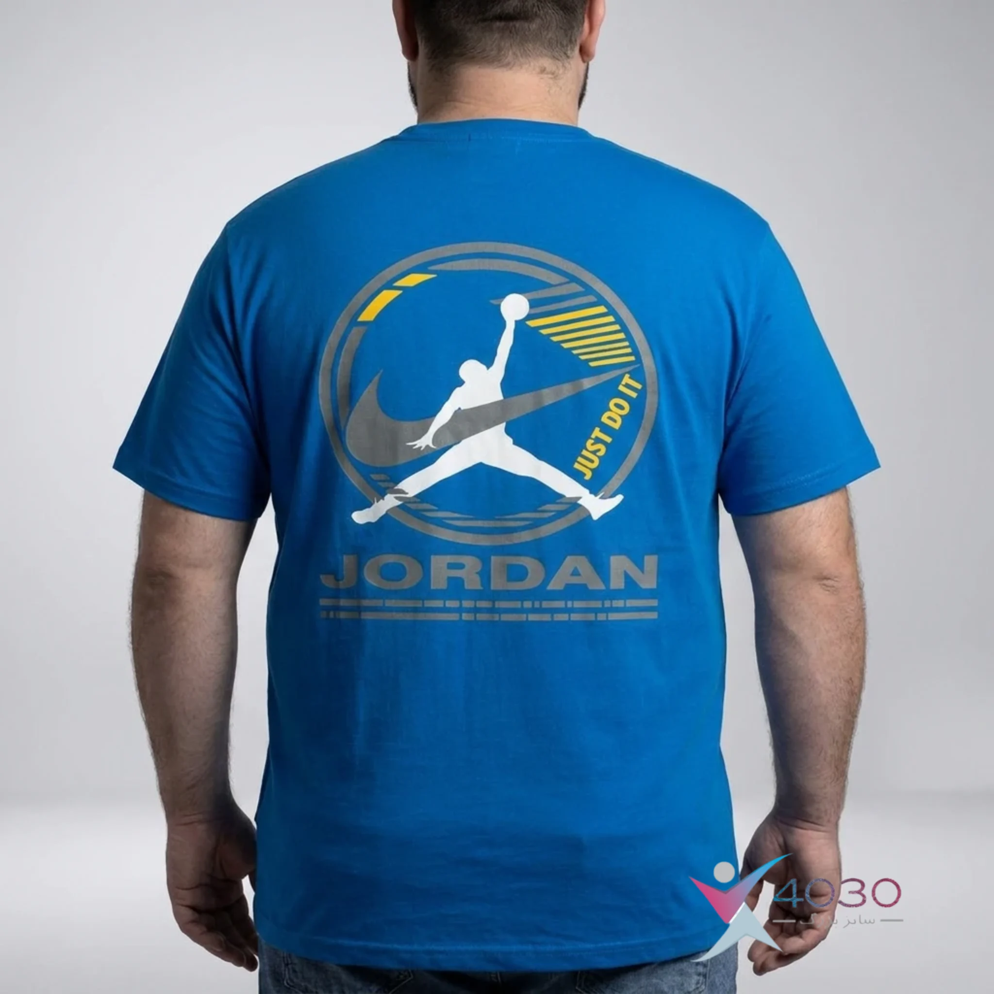 تیشرت پشت طرح دار JORDAN سایز بزرگ مردانه ( 807 ) - Image 16