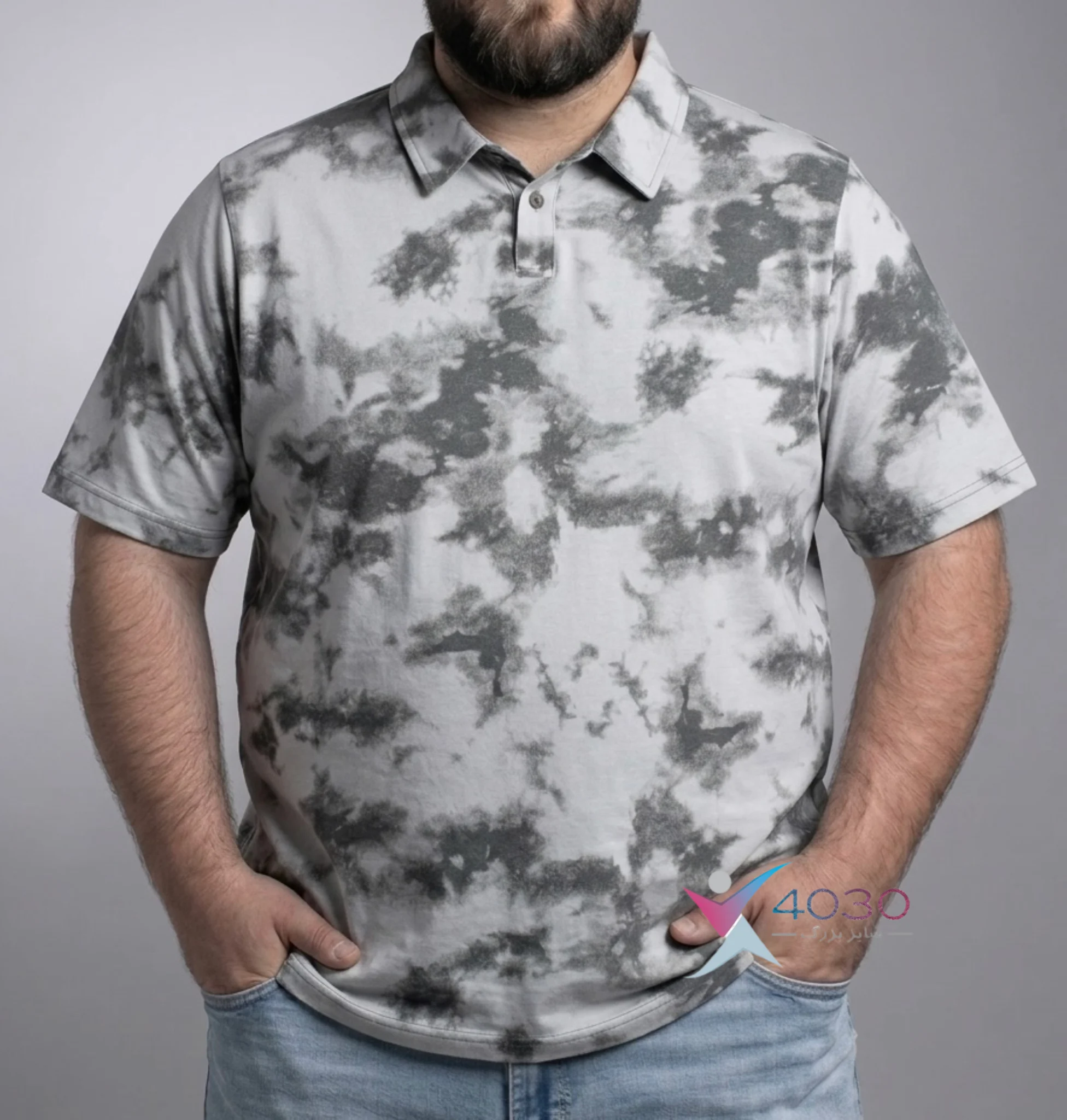 پولوشرت CLOUDY سایز بزرگ مردانه ( 806 ) - Image 11
