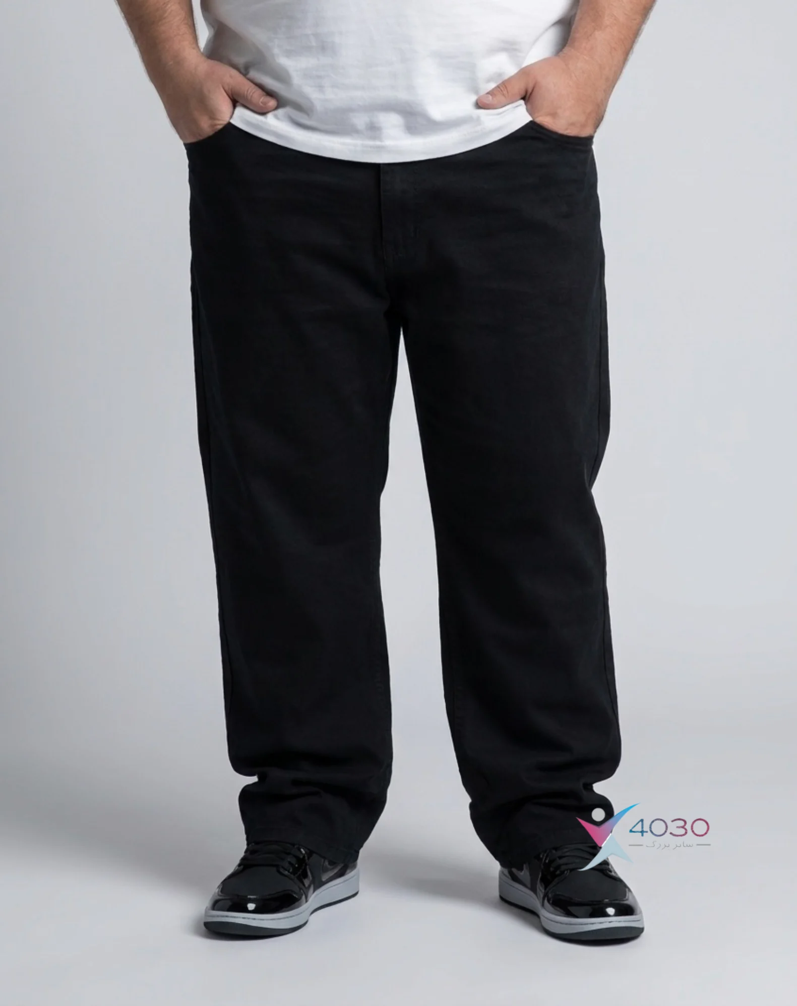 شلوار اسلش کتان BASIC سایز بزرگ مردانه ( 3865 ) - Image 9