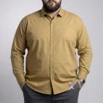 پیراهن آستین بلند سایز بزرگ مردانه
