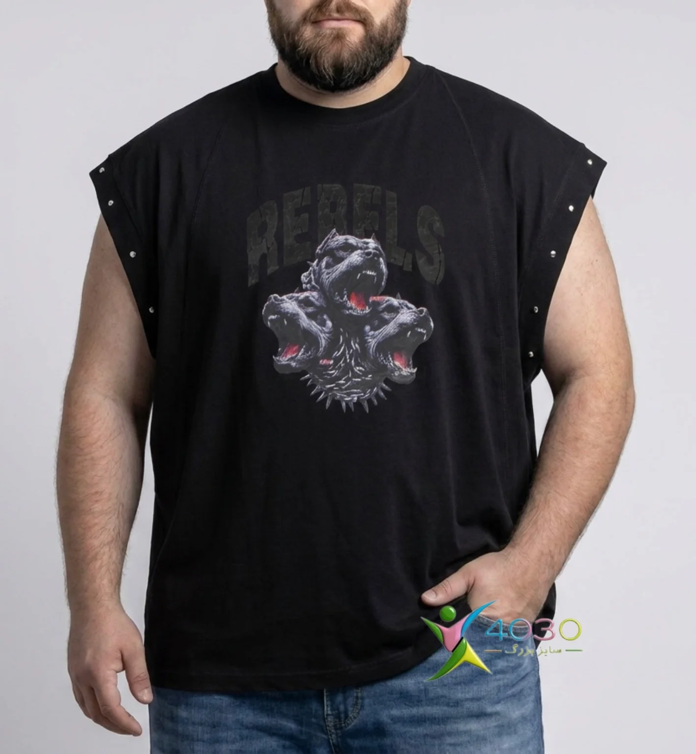 وست REBELS سایز بزرگ مردانه ( 882 )