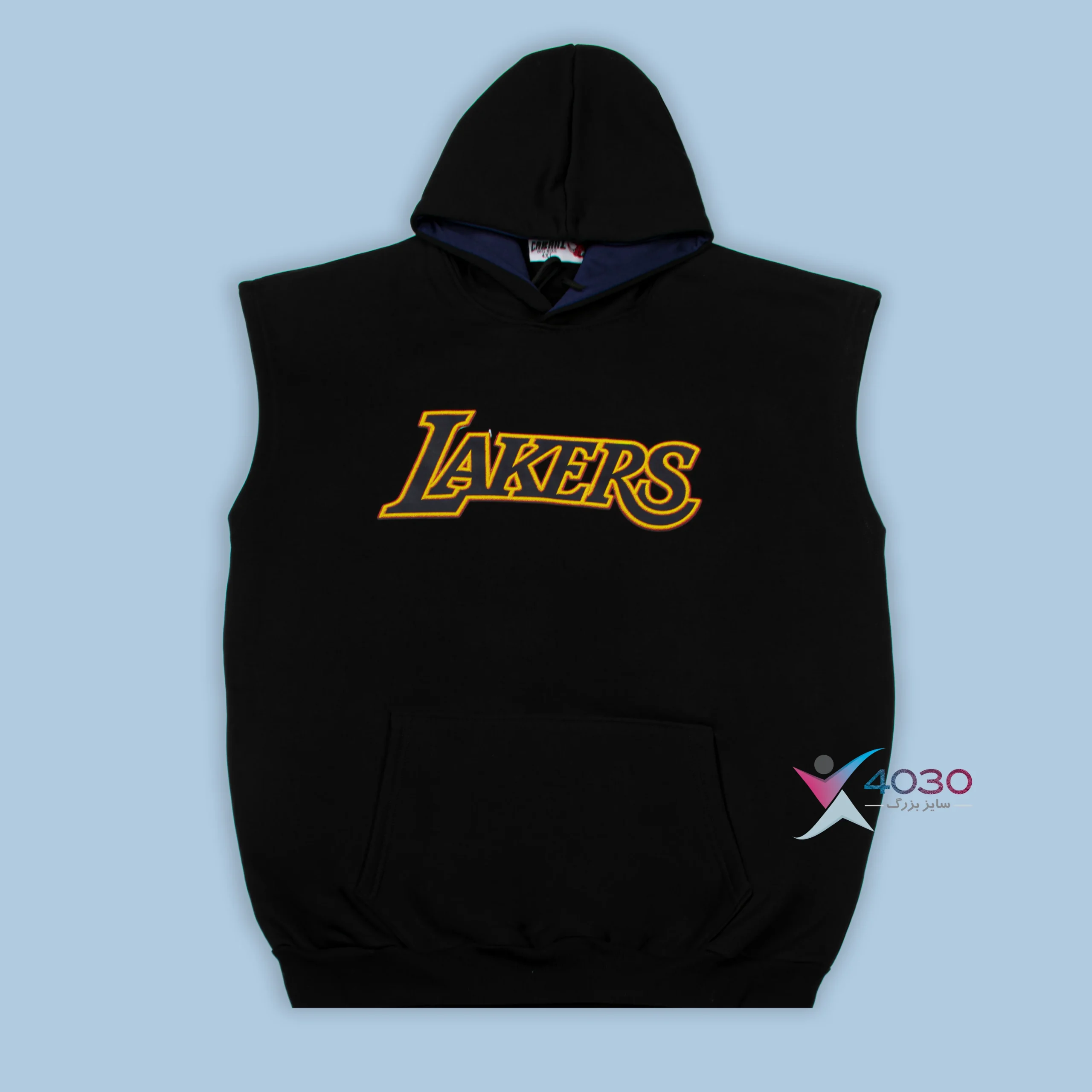 وست هودی LAKERS سایز بزرگ مردانه ( 5066 ) - تصویر 6