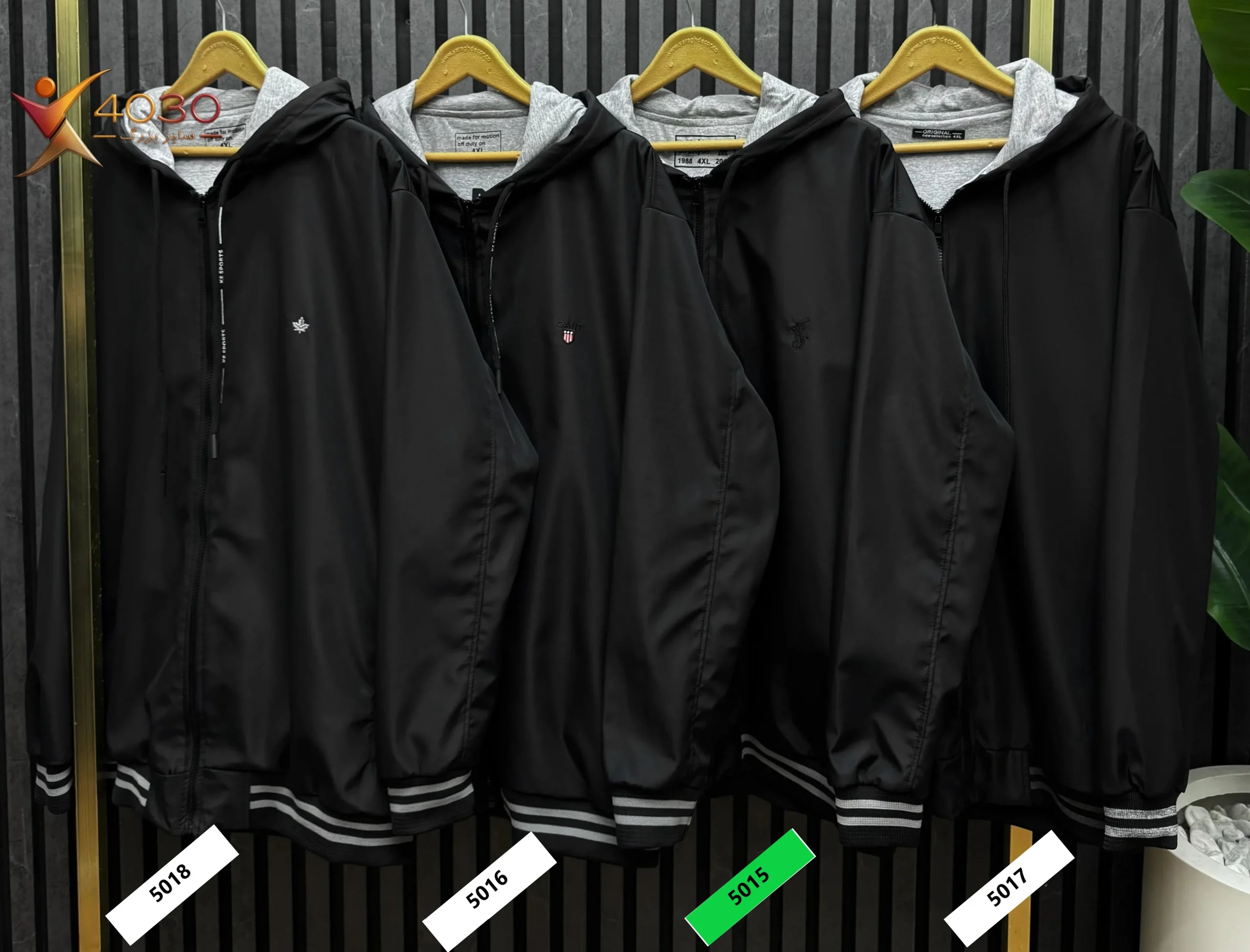 سویشرت کاپشنی POLO سایز بزرگ مردانه ( 5015 ) - تصویر 3